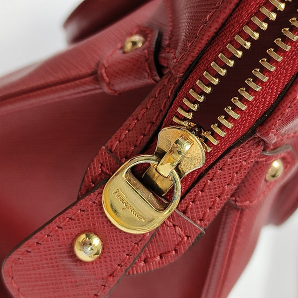 Darina Calfskin Red