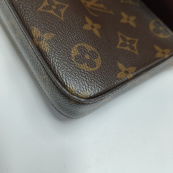 FÉLICIE Monogram Coated Canvas Brown