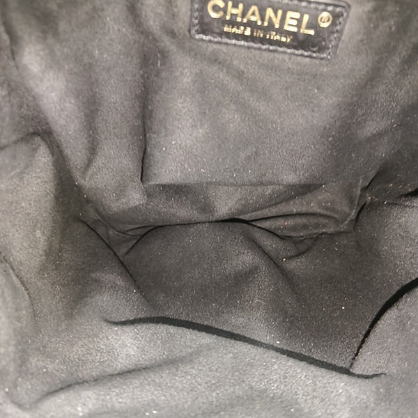 DEAUVILLE Small Grained Calfskin Black