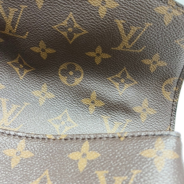 MÉTIS MM Monogram Coated Canvas Brown