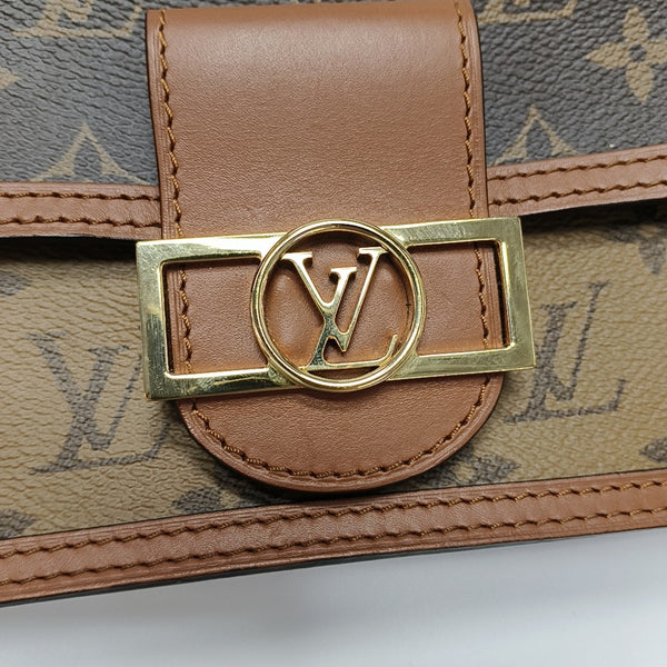 DAUPHINE WOC Monogram Coated Canvas Brown