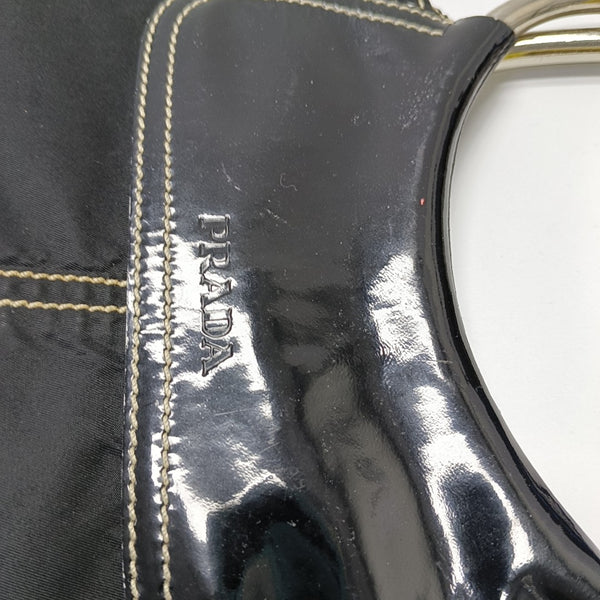Nylon Tote Bag Black