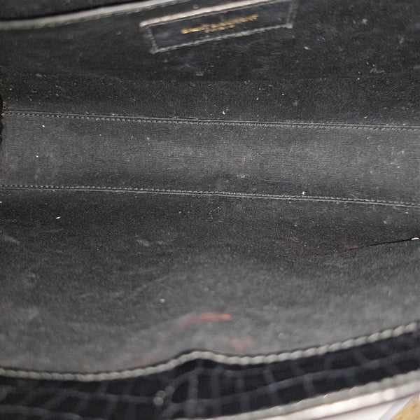 MANHATTAN Medium Calfskin Black