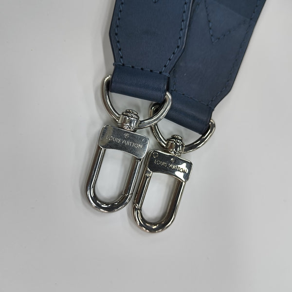 SOUL TRUNK Monogram Coated Canvas Blue