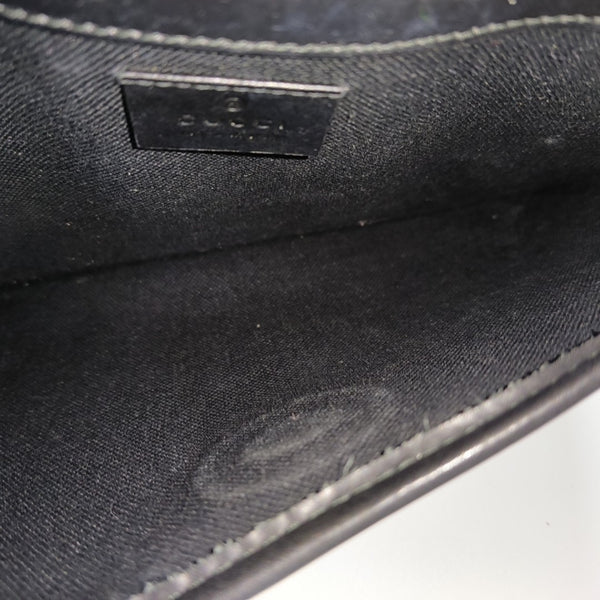 Neo Vintage Monogram Coated Canvas Black