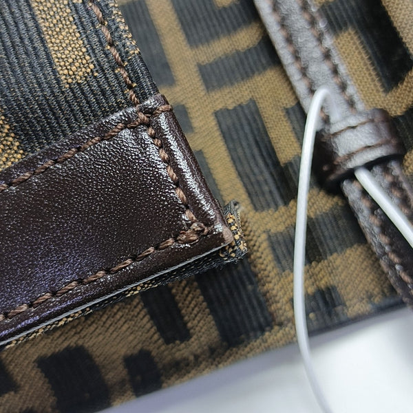 Canvas Shoulder Bag Brown