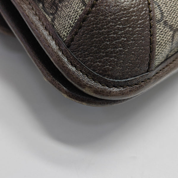 Neo Vintage Small Monogram Coated Canvas Beige
