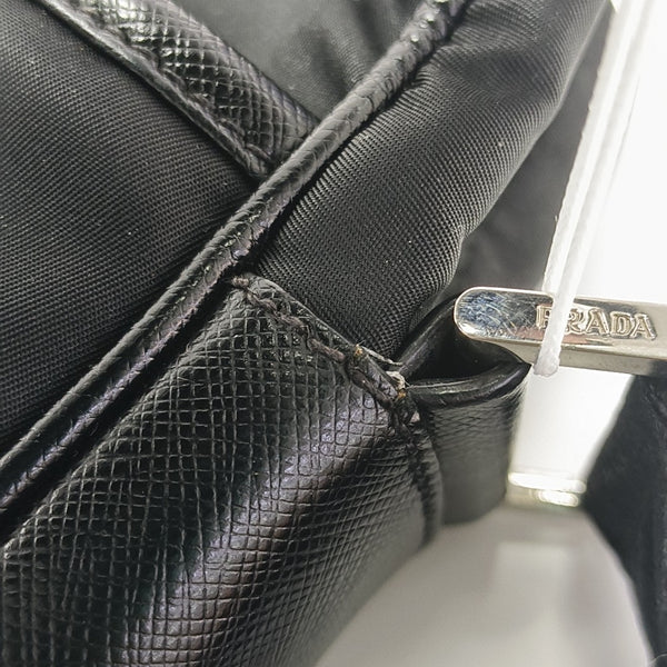 Cosmetic Pouch Nylon Black