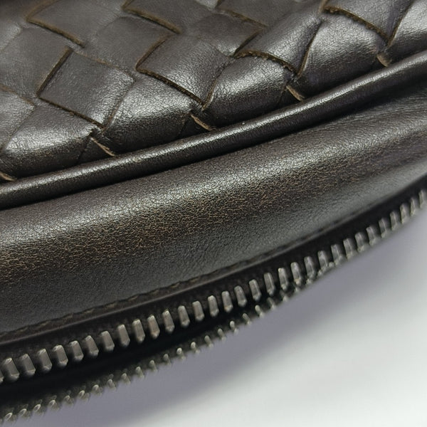 Calfskin Shoulder Bag Brown