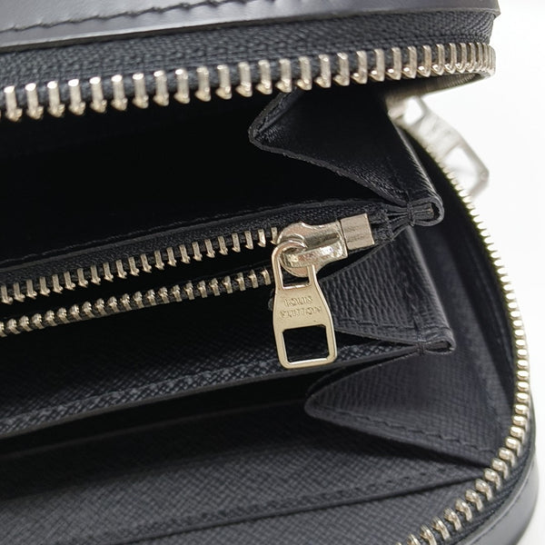 ZIPPY Extra Large Damier Graphite Coated Canvas Gray