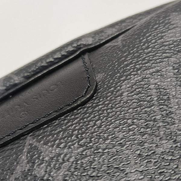 DISCOVERY Monogram Coated Canvas Black
