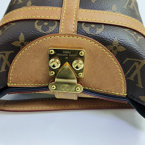 DUFFLE Monogram Coated Canvas Brown