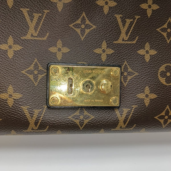 TOBALLALA Monogram Coated Canvas Brown