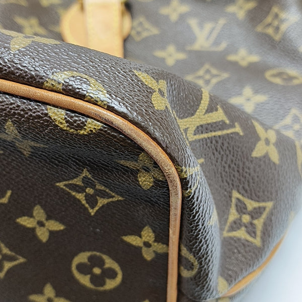 PALERMO PM Monogram Coated Canvas Brown