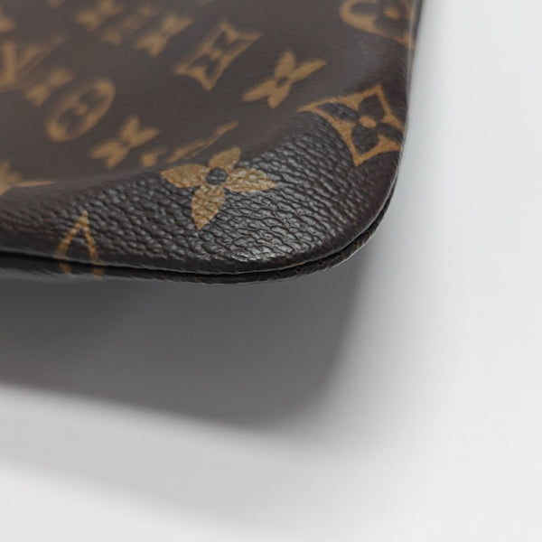 Etui Voyage MM Monogram Coated Canvas Brown