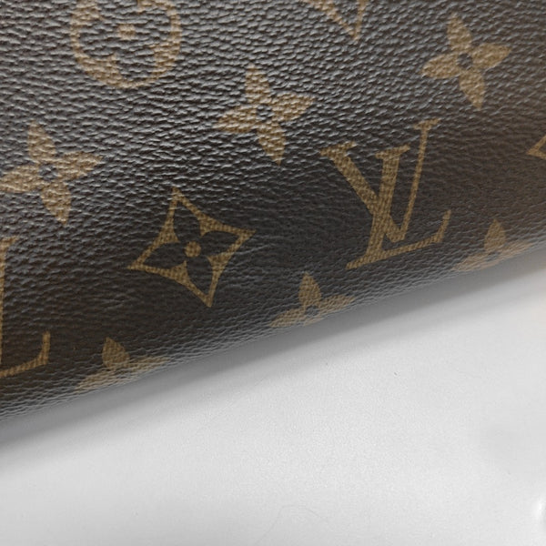 DAUPHINE Mini Monogram Coated Canvas Brown