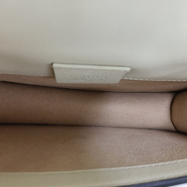 Sylvie Super Mini Calfskin White