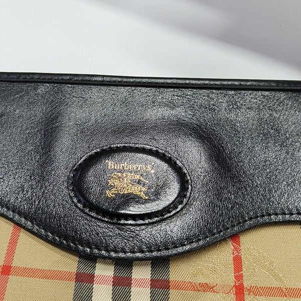 Canvas Clutch Beige