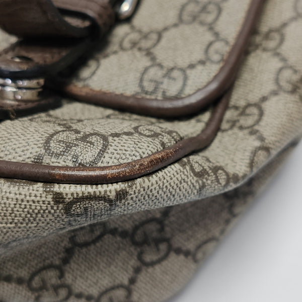 Monogram Coated Canvas Brown