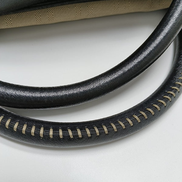 Canvas Top Handle Bag Brown