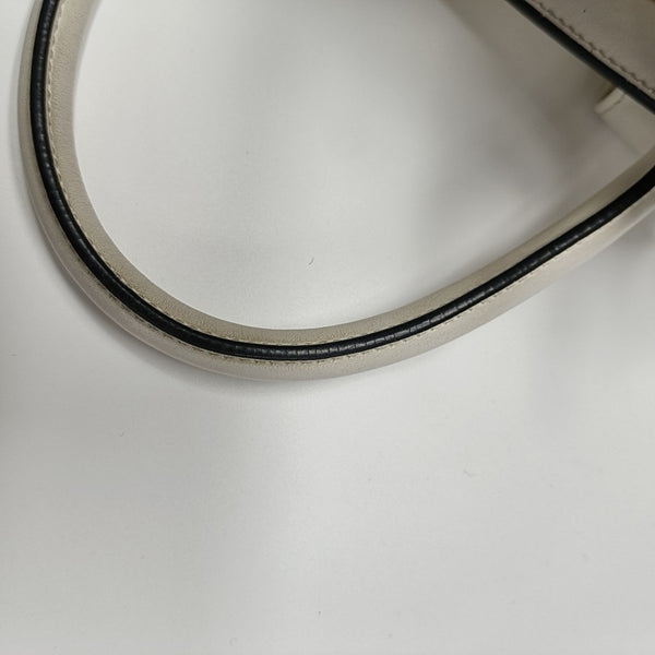 Monochrome Saffiano Calfskin White