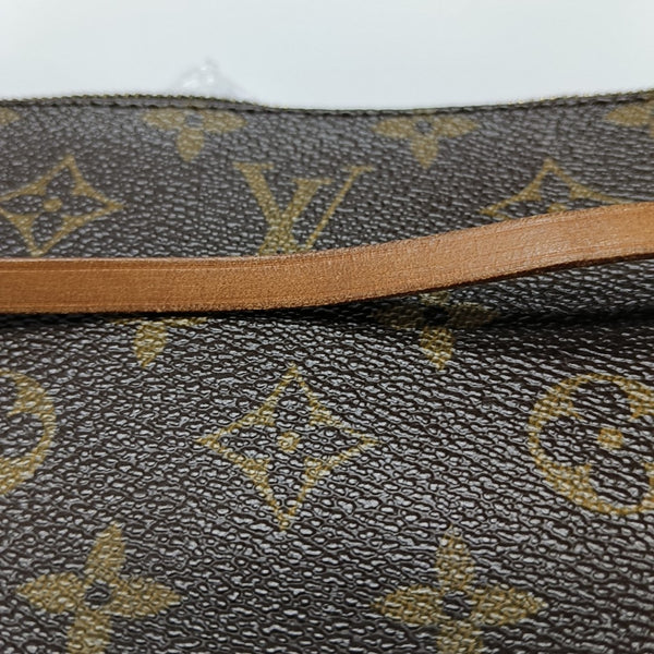ACCESSOIRES Monogram Coated Canvas Brown