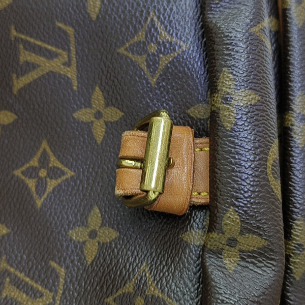 SAUMUR Monogram Coated Canvas Brown