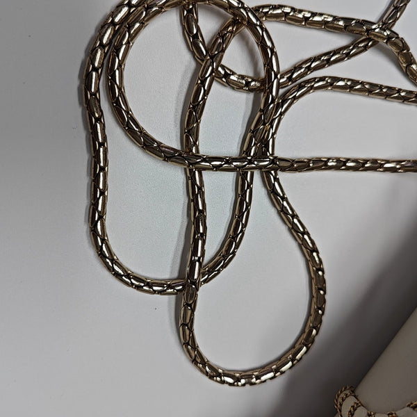SERPENTI FOREVER Calfskin White