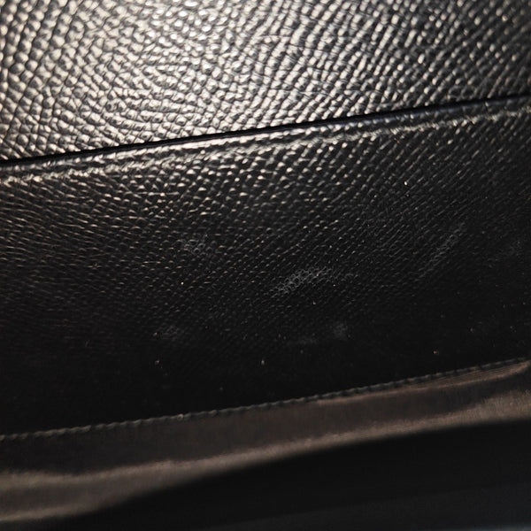 Gancini Mini Calfskin Black