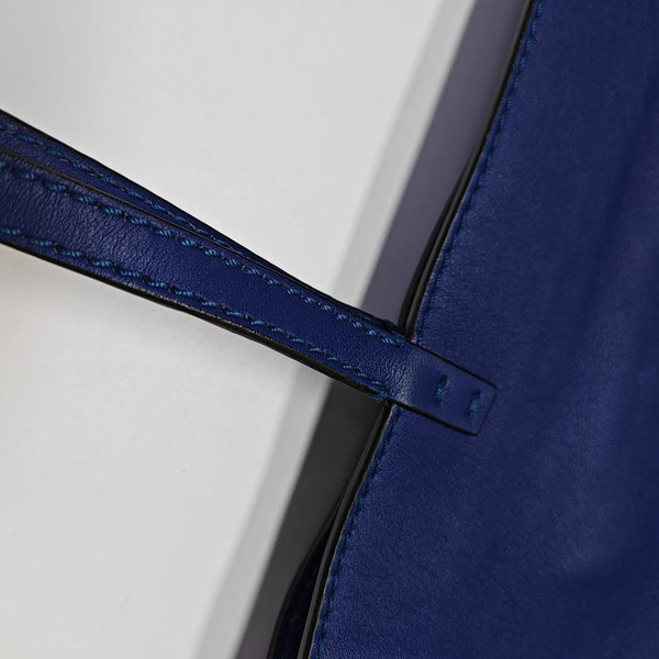 Piel de becerro Rockstud azul