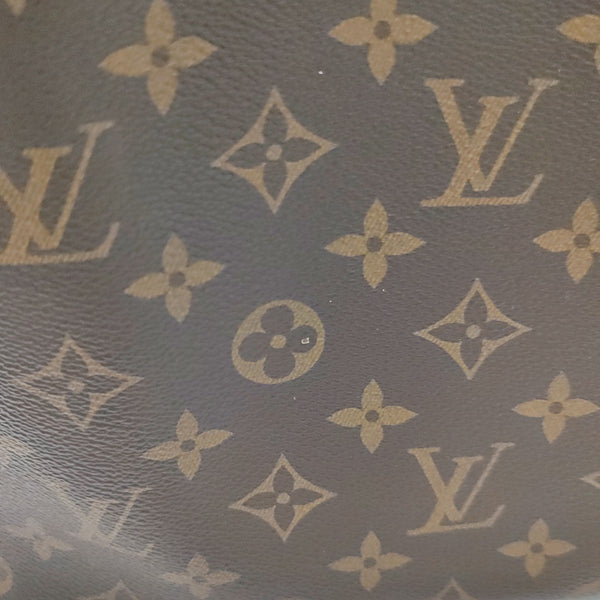 NÉONOÉ MM Monogram Coated Canvas Brown