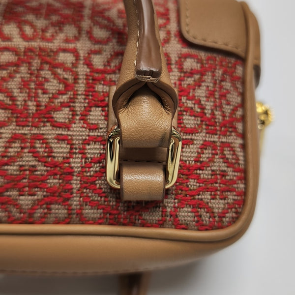 Amazona Quilted Canvas Red