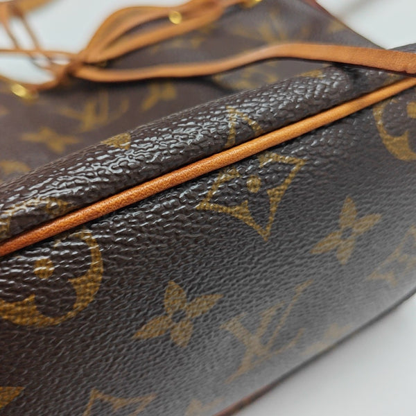 NÉONOÉ Nano Lona Revestida Monogram Marrón