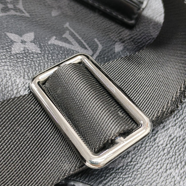 VOYAGER PM Monogram Coated Canvas Black