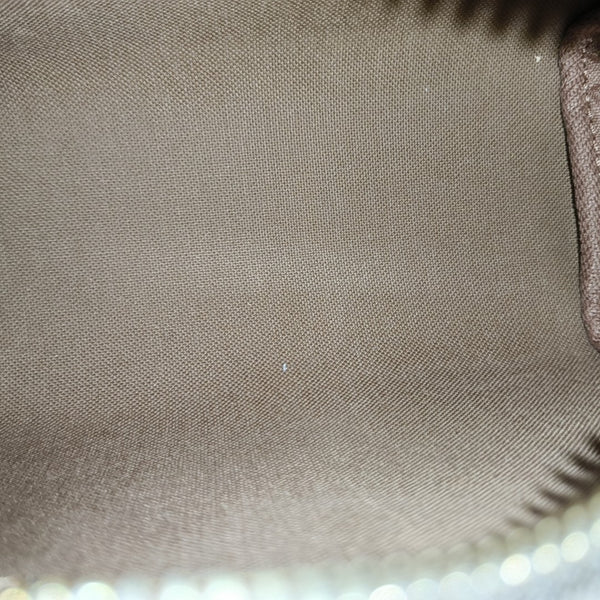 Authenticated pre-owned SPEEDY Nano Monogram Coated Canvas Brown - Shoulder Bag at Looply