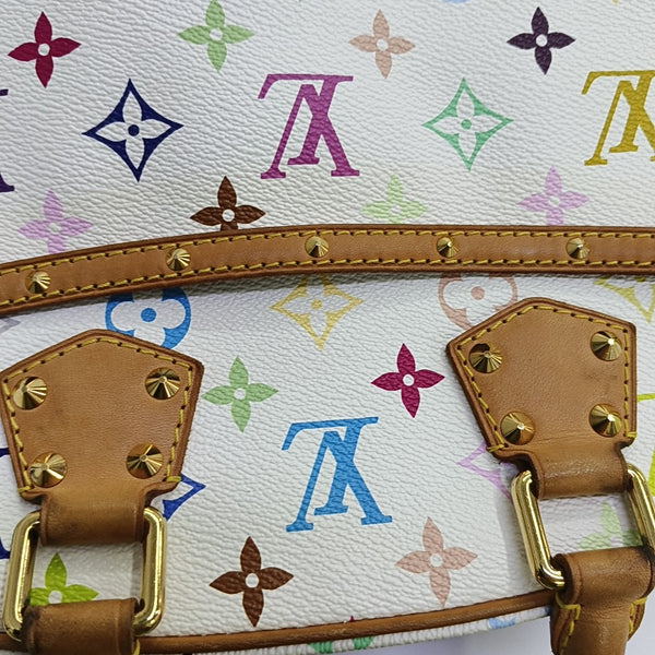 LV × TM DEAUVILLE Monogram Coated Canvas White