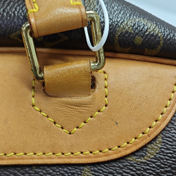 DEAUVILLE Monogram Coated Canvas Brown