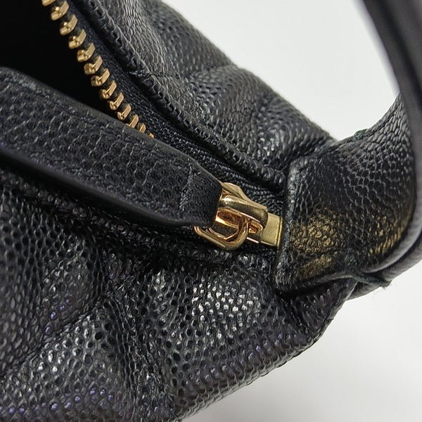 HOBO Quilted Grained Calfskin Black