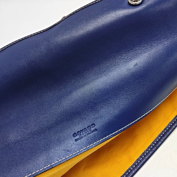 Saint Léger Coated Canvas Blue