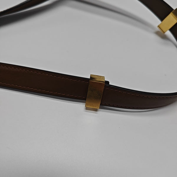CLASSIC BOX Mini Calfskin Brown