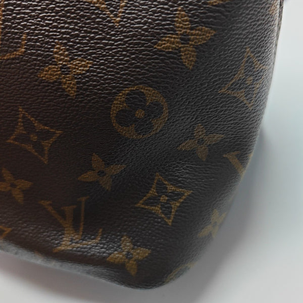 NEVERFULL GM Monogram Coated Canvas Brown