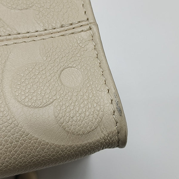 ONTHEGO PM Monogram Calfskin Beige