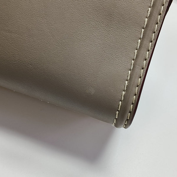 Calfskin Shoulder Bag Gray