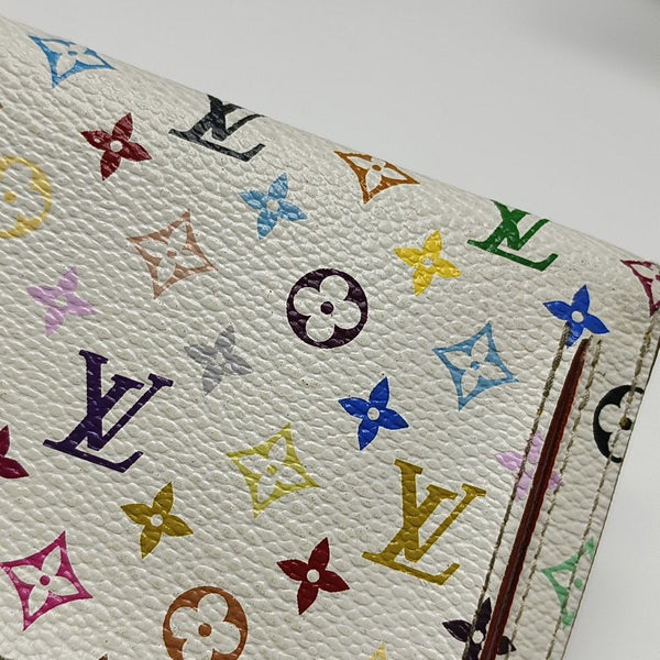 LV × TM KOALA Monogram Coated Canvas White Wallet