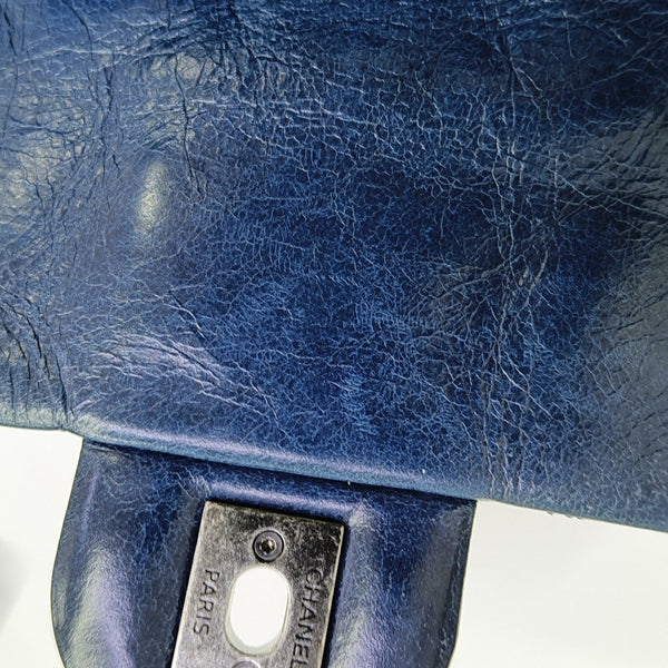 Quilted Calfskin Blue