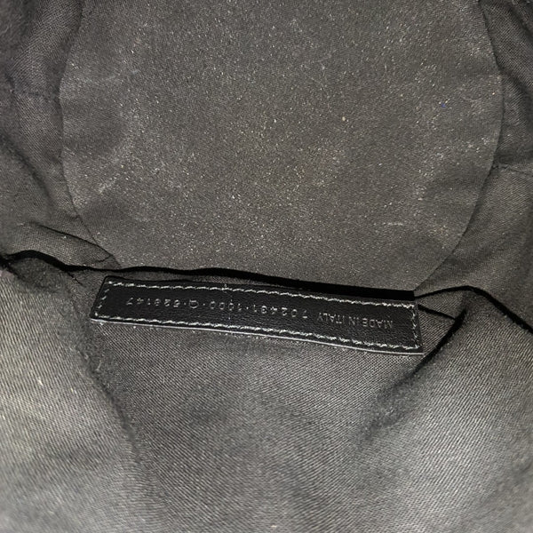 Fabric Bucket Bag Gray