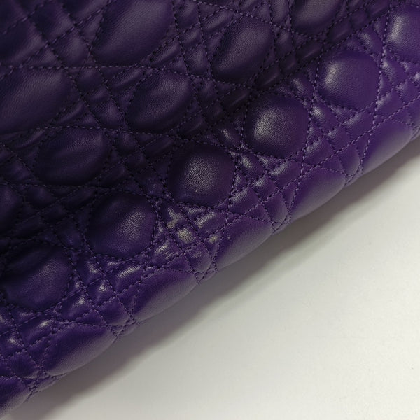 Dior Soft Cannage Calfskin Purple