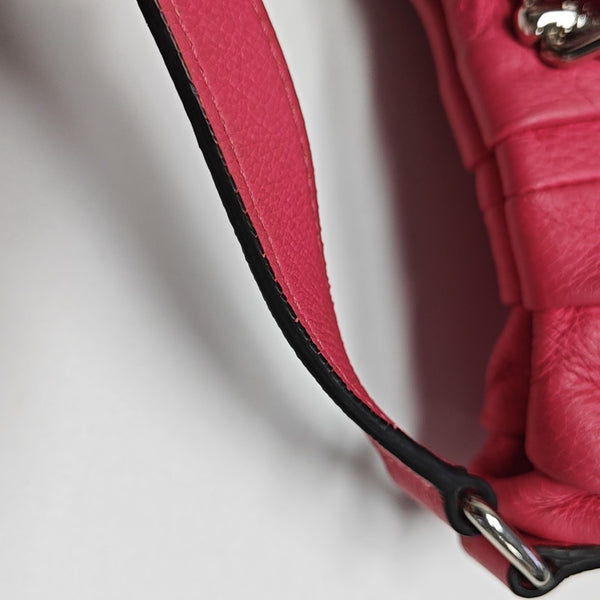 Calfskin Shoulder Bag Pink