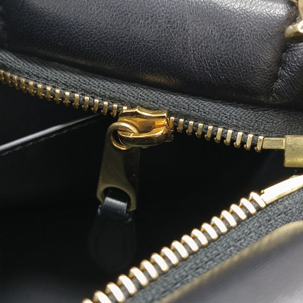 Lola Small Quilted Lambskin Black