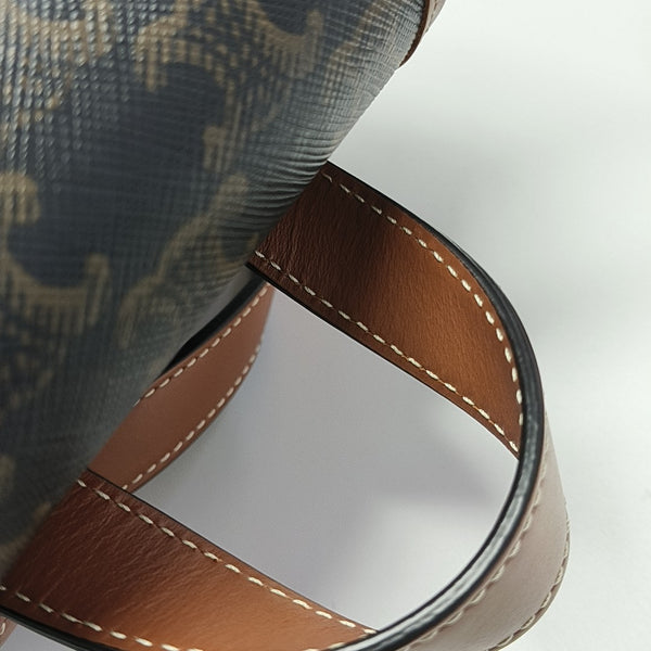 TRIOMPHE Mini Coated Canvas Brown